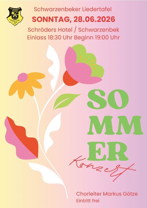 Bild vergr&ouml;&szlig;ern: Plakat Sommerkonzert 2026